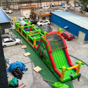 JUNGLE TRACK OBSTICALS. 22X4X6M