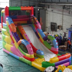 BUILDING BLOCK WATER SLIDE (SIZE-9x4x5m).