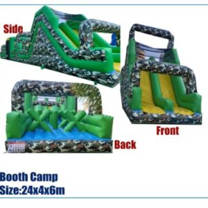 BOTH CAMP OBSTICAL SLIDE (size-24x4x6m).