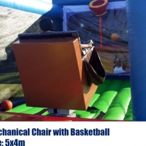 Mechanical Chair With Basketball