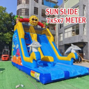 sunset slide (7x4x6m)